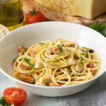 Spaghetti Carbonara Seafood