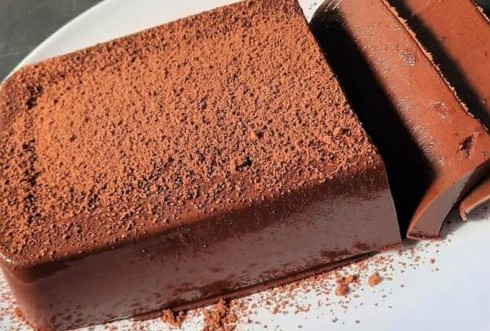 kek chocolate mousse
