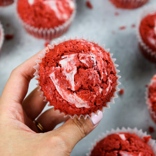 muffin red velvet