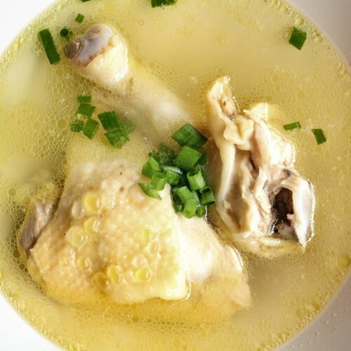 resep Sup Ayam Halia