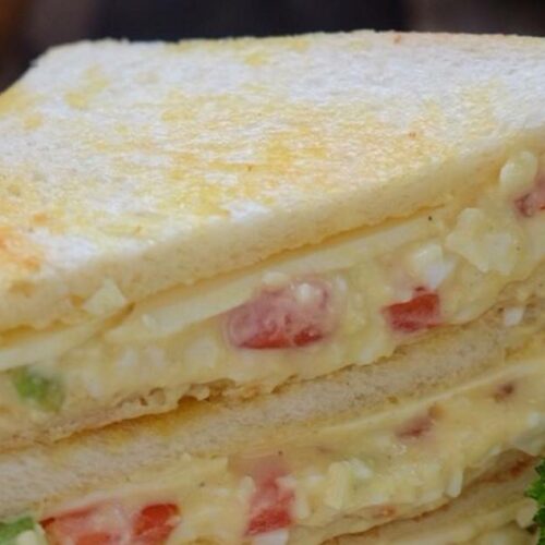 resepi Sandwich Telur Cheese