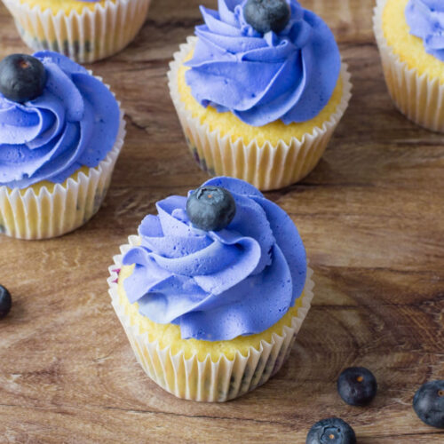 resepi cupcake blueberry