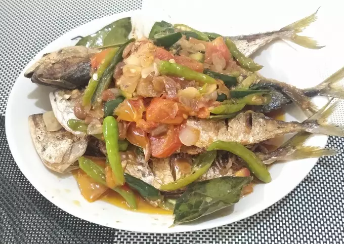 resepi ikan kembung masak taucu