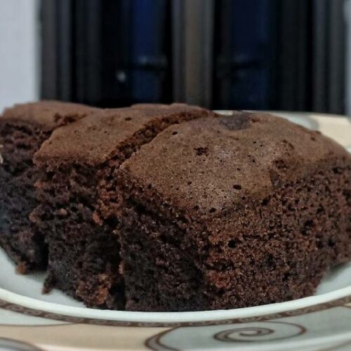 resepi kek span coklat