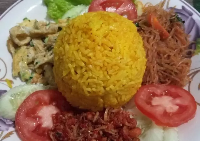 resepi nasi lemak kuning