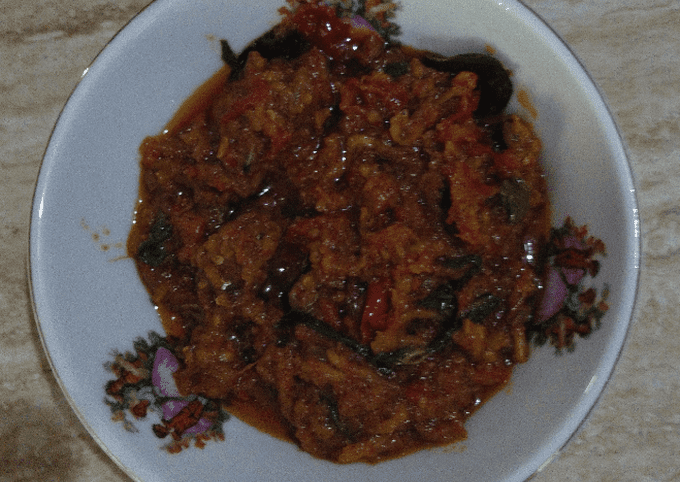 resepi sambal belacan tempoyak